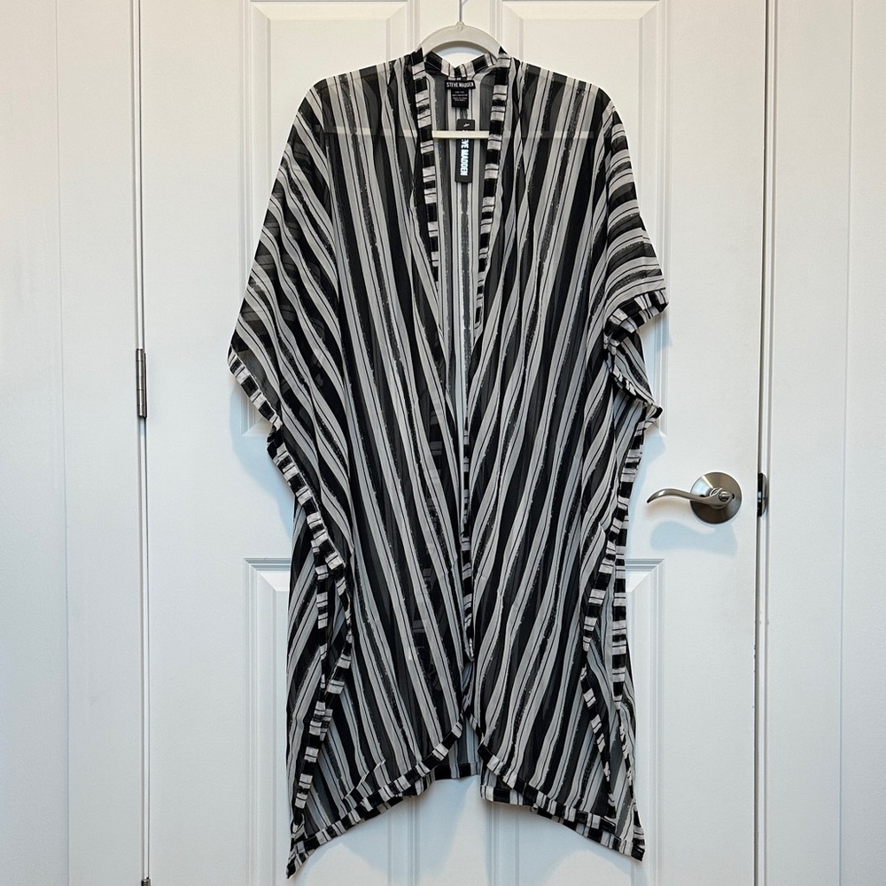 Steve Madden Striped Cover Up